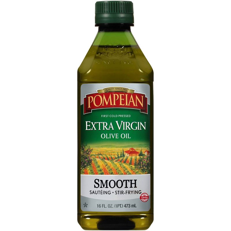 Pompeian Extra Virgin Olive Oil Smooth - 16oz