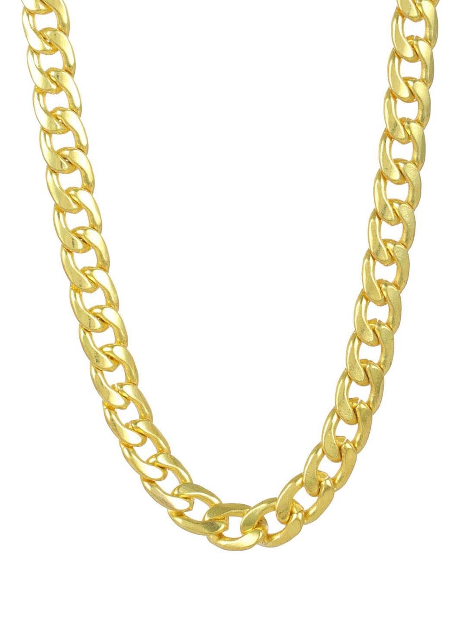 Bold by Priyaasi Gold-Plated Curb Chain for Men
