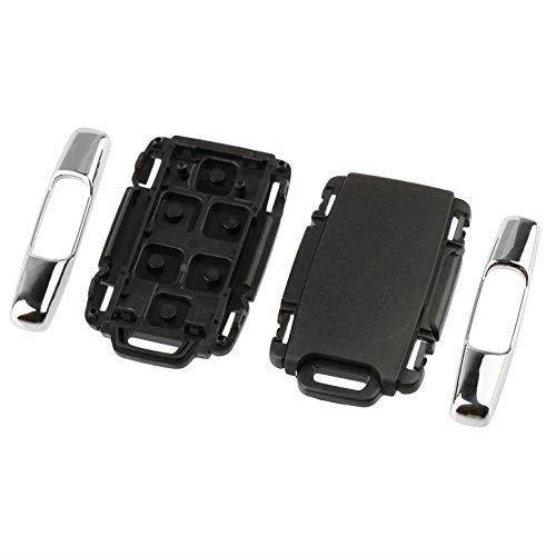 Key Fob Keyless Entry Remote Shell Case Pad fits Chevy Silverado Colorado GMC Sierra Canyon 2014 2015 2016 2017 M3N32337100
