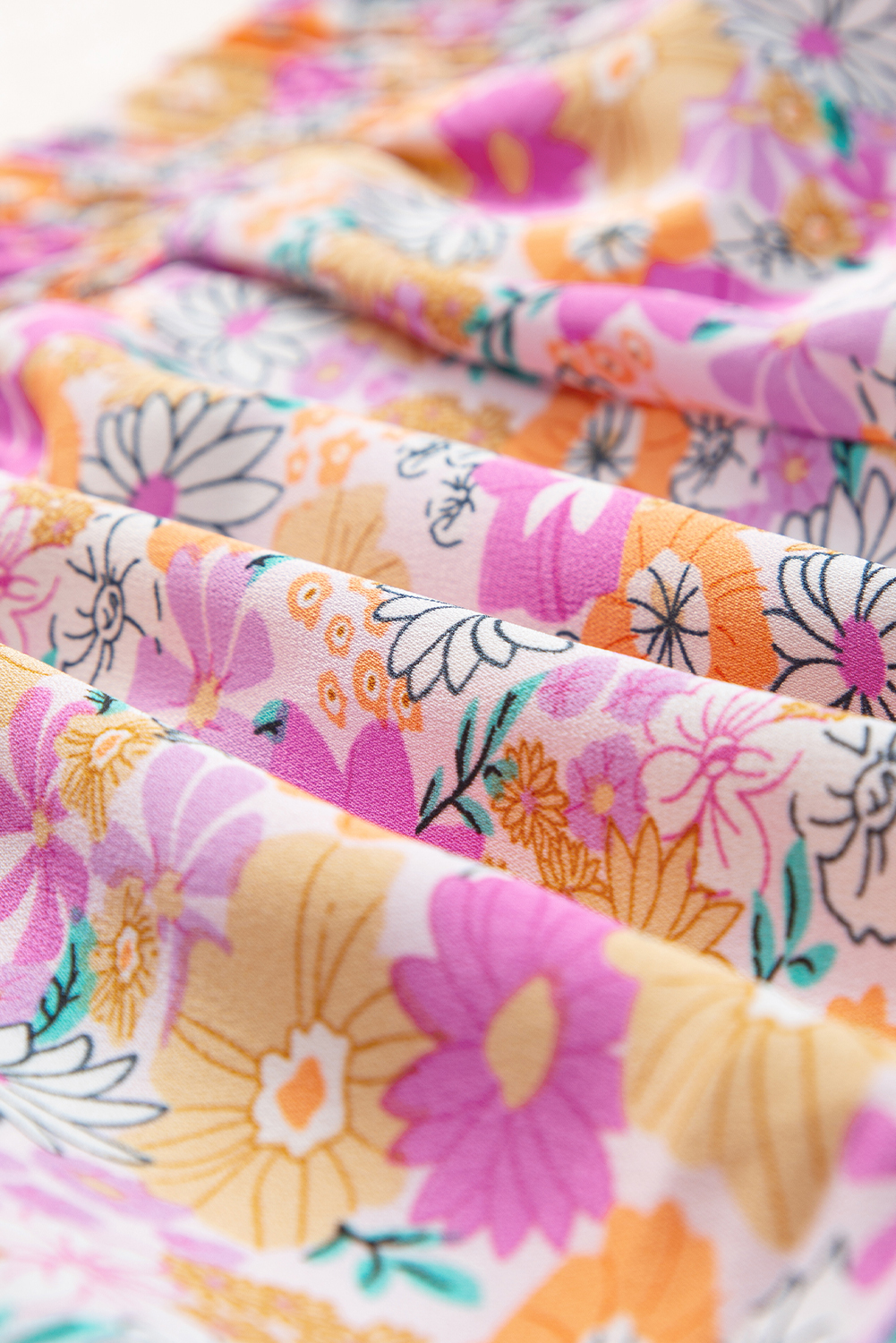 KENDALL + KYLIE Pink Floral Print Shorts