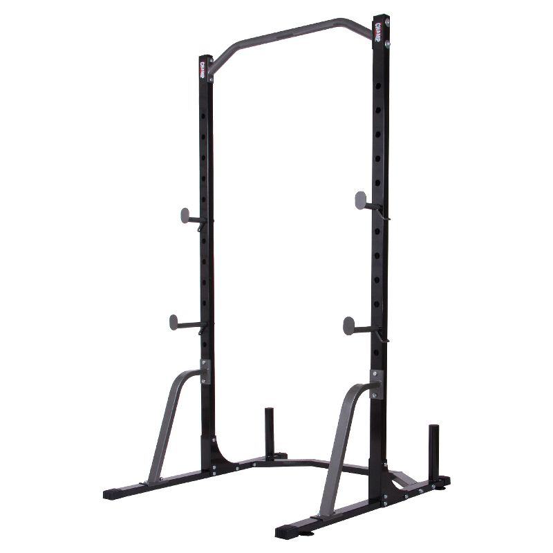 Body Champ Power Rack System with Olympic Weight Plate Storage