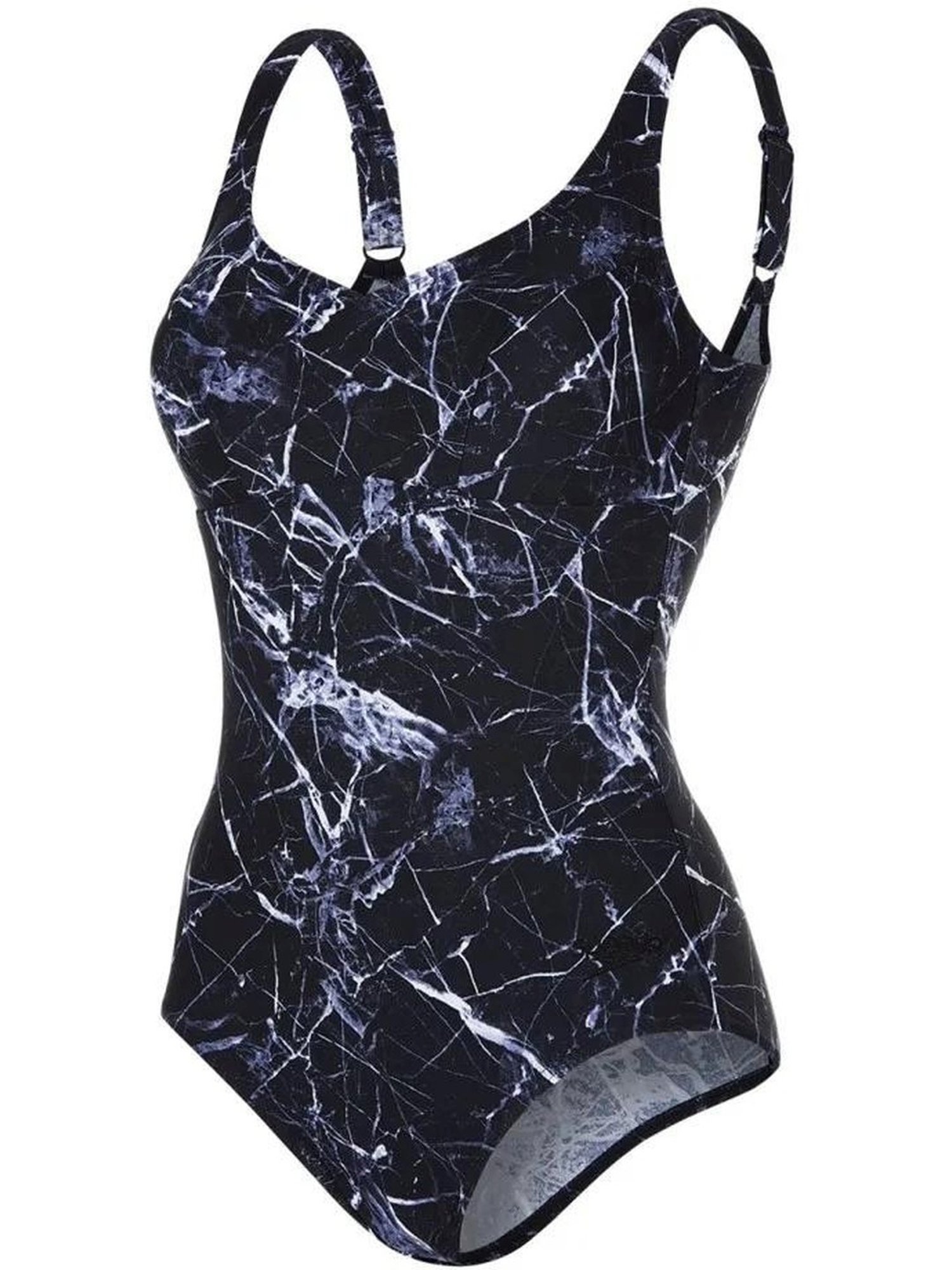 Speedo Black Printed Monokini