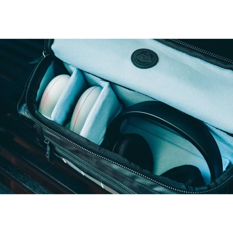 WIB Miami City Slim Backpack for up-to 14.1" Notebook , Tablet, eReader - Green - Twill Polyester - Twill Polyester, Microsuede - Shoulder Strap