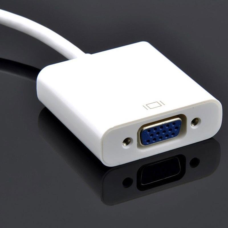 Output Video Adapter Converter Thunderbolt Mini display Port to VGA Cable Adapter Converter for Macbook Air Pro