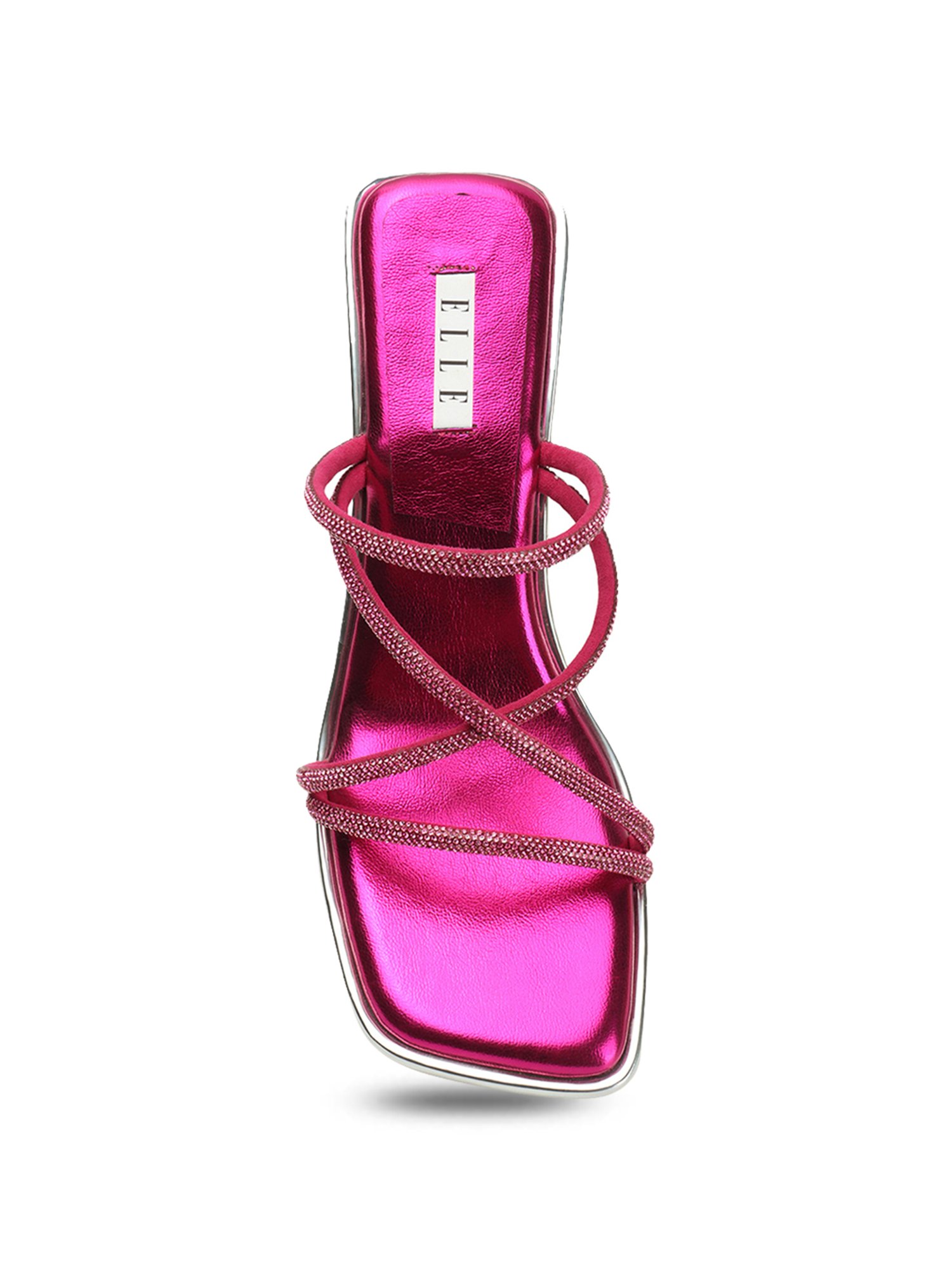 Elle Women's Pink Casual Sandals