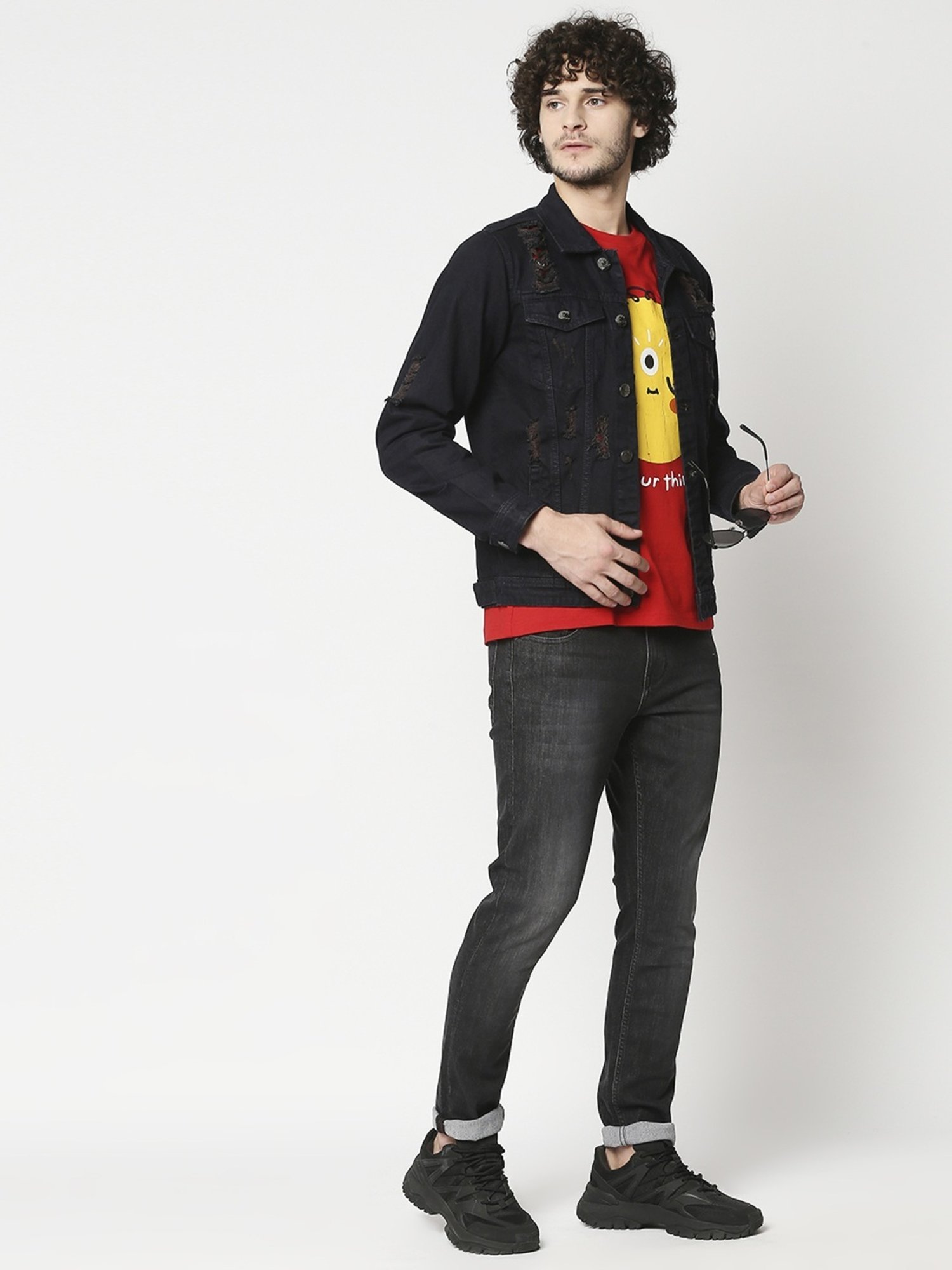 Hummel Blue Regular Fit Solid Jacket