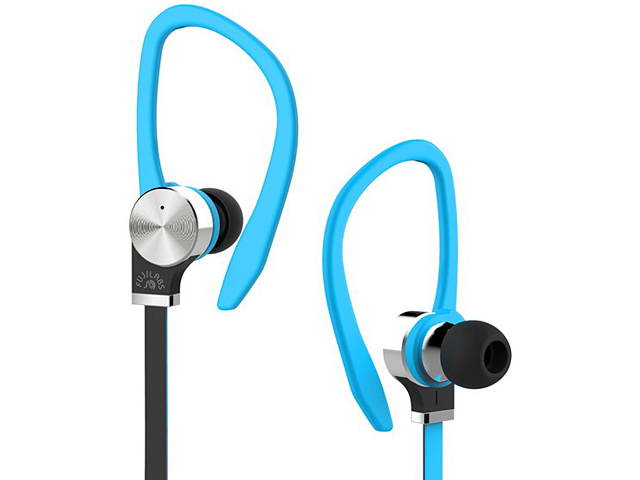 Fuji Labs Blue AUFJ-SQNTS306BL Sonique SQ306 Premium Titanium  In-Ear Headphones