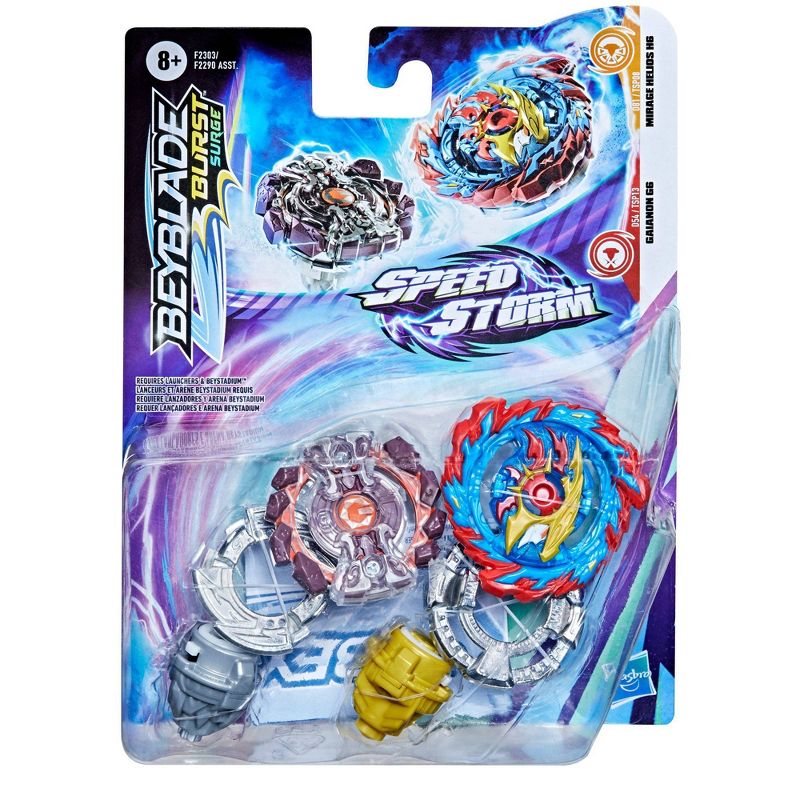 Beyblade Slingshock Driger F and HS Zone Balkesh