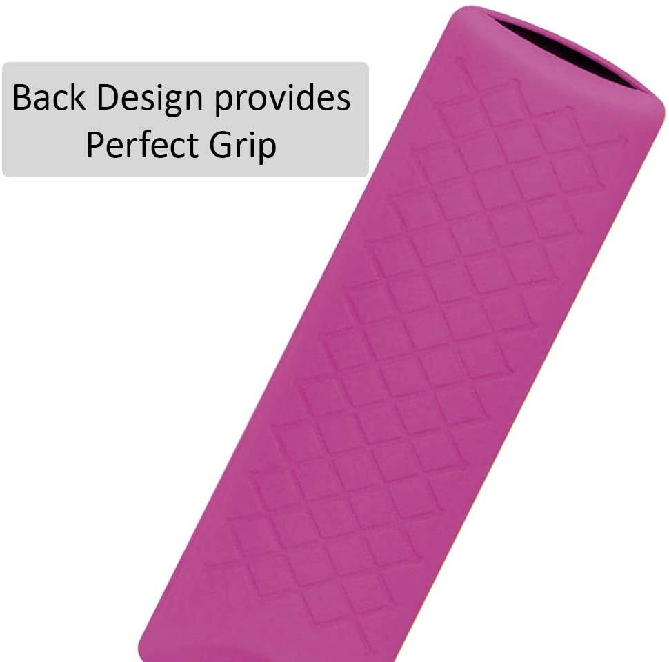 Shockproof Protective Silicone Case/Covers Compatible with All-New Alexa Voice Remote for Fire TV Stick 4K, Fire TV Stick (2nd Gen), Fire TV (3rd Gen) - Dark Blue/Purple