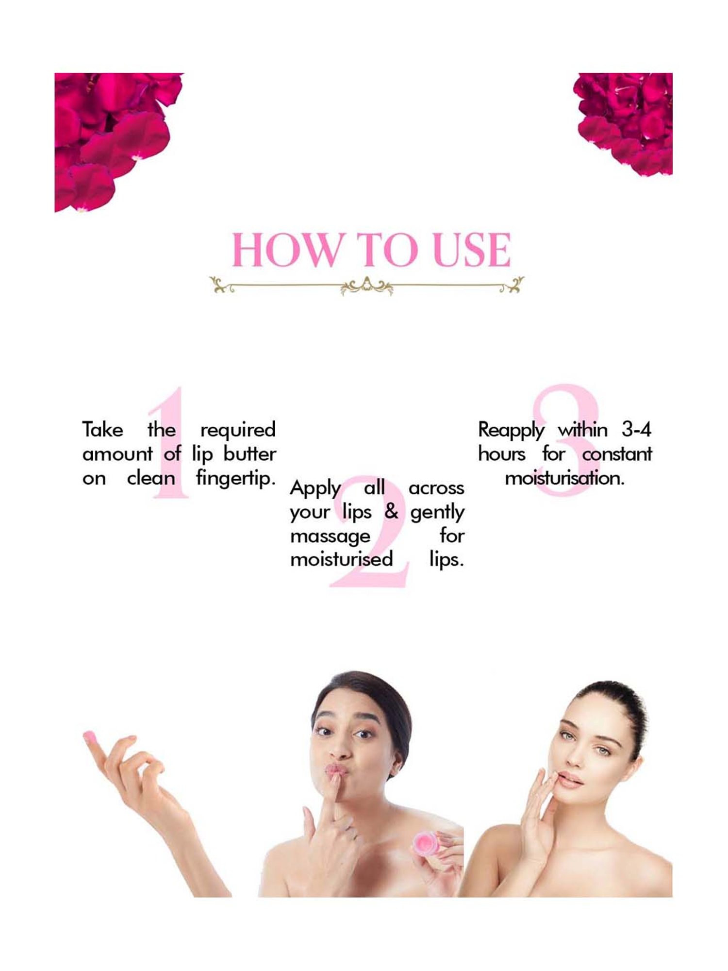 TAC - The Ayurveda Co. Indian Rose Lip Butter - 5 gm