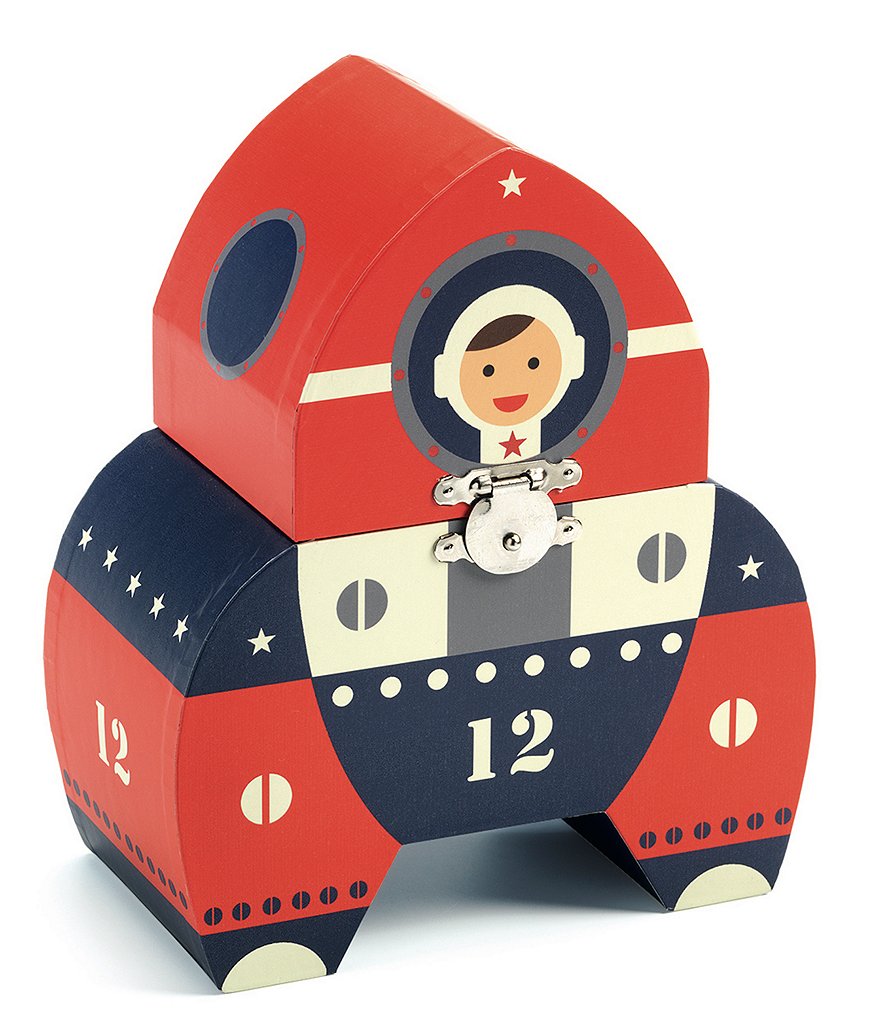 Djeco Apollo Astronaut Treasure/Music Box