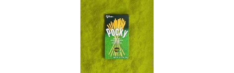 Glico Pocky Matcha Green Tea Cream Covered Biscuit Sticks - 2.47oz