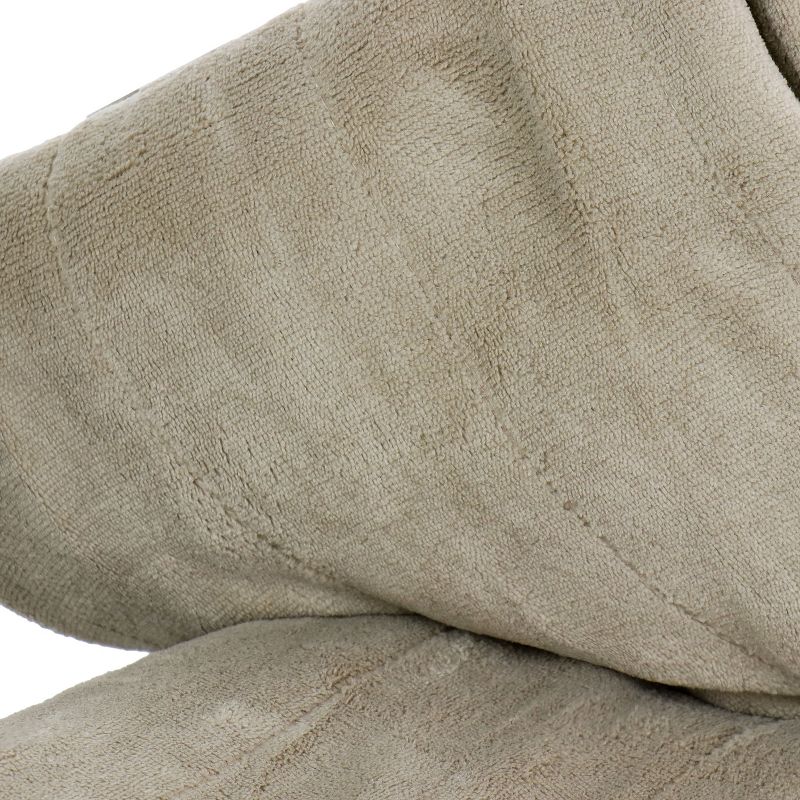 Sunbeam Microplush Heated Blanket Full Size in Mushroom