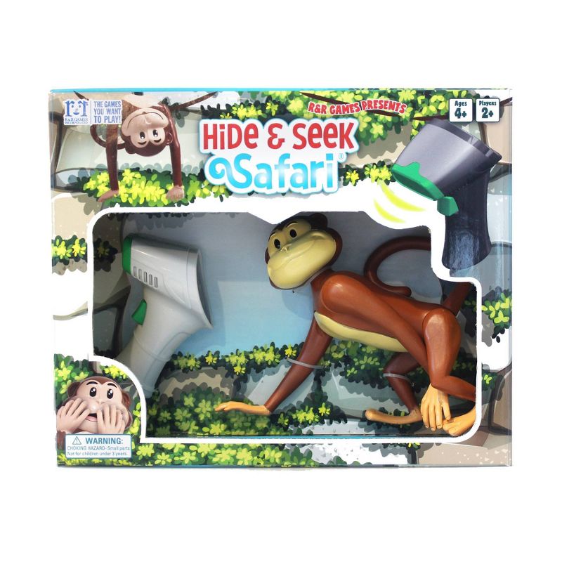 Hide & Seek Safari Game- Monkey