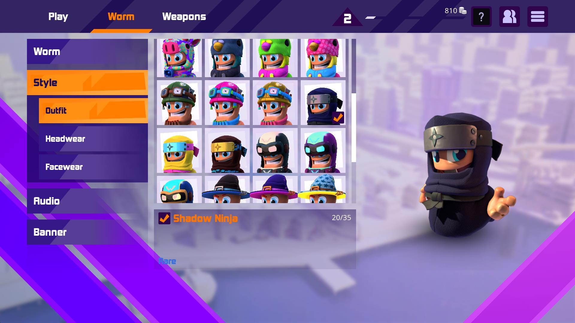 Worms Rumble - New Challenger Pack  [Online Game Code]