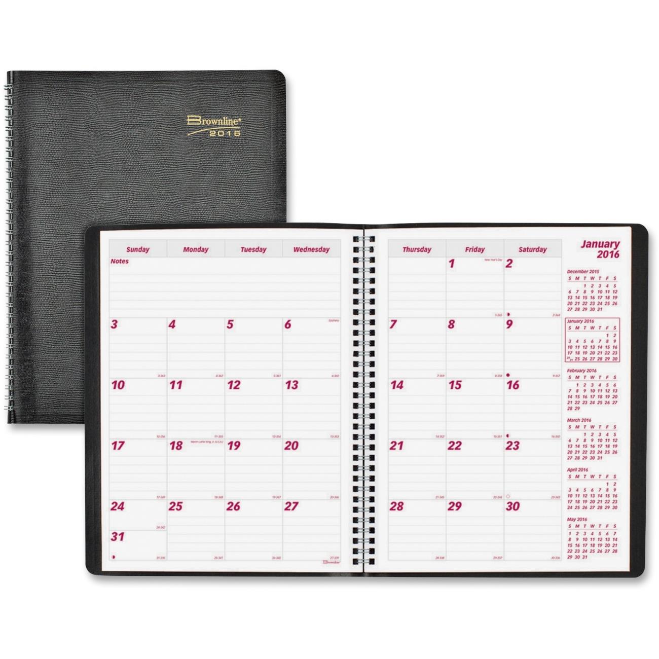 Brownline Monthly Planner