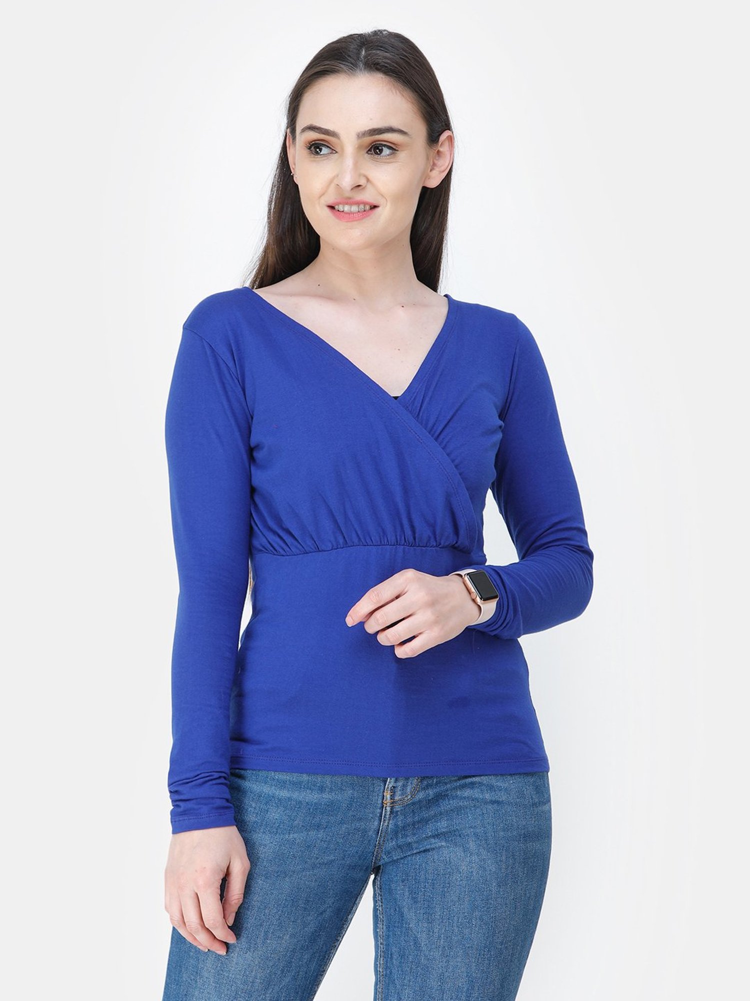 Cation Blue Top