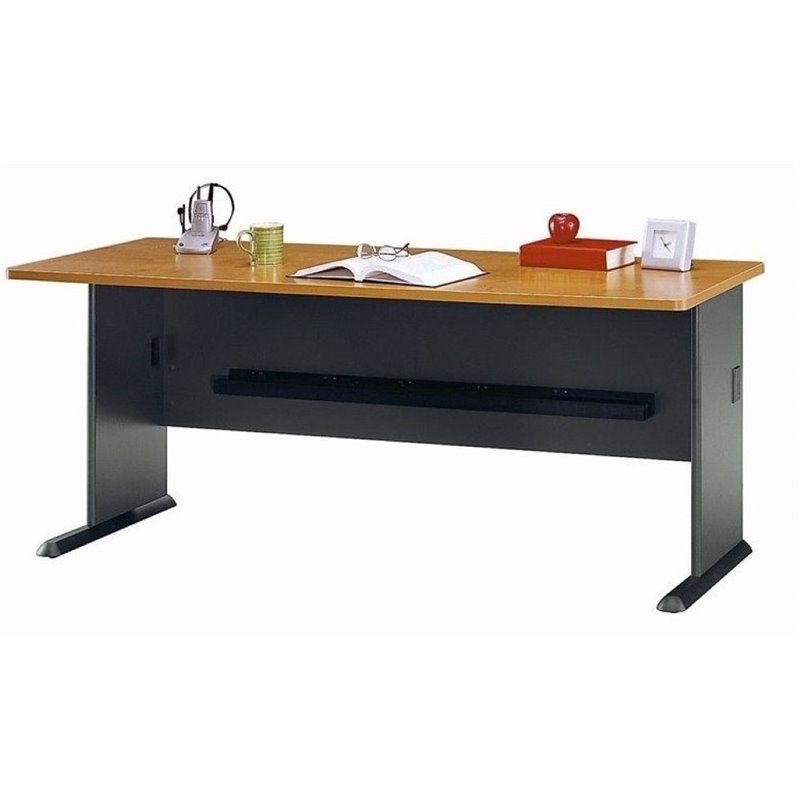 72" Desk in Brown-Bowery Hill