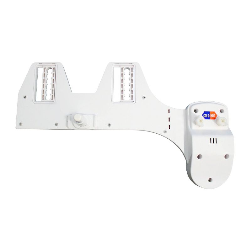SB-410 Non-Electric Bidet Attachment with Single Nozzle and Hot/Cold Water White - SmartBidet