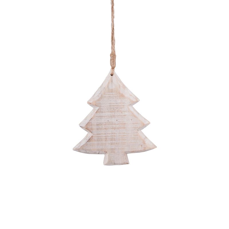 Gallerie II Whitewashed Tree Ornament