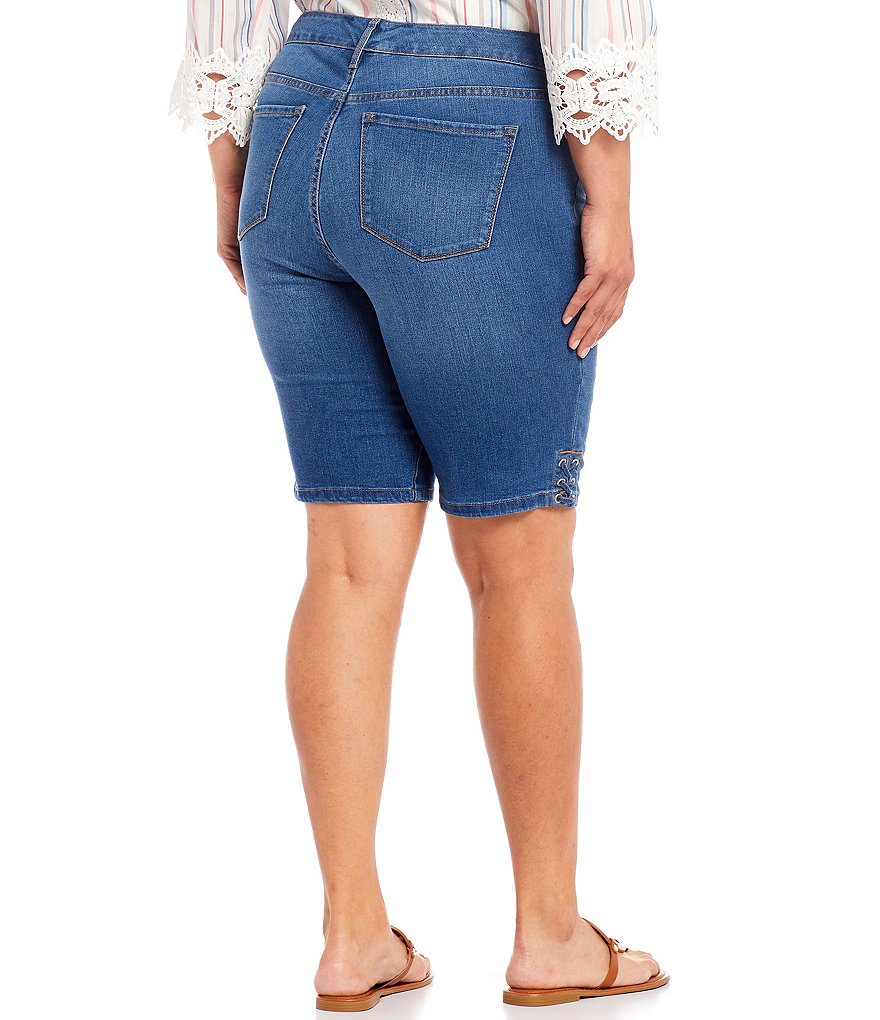 Code Bleu Plus Size Chelsea Bermuda Shorts