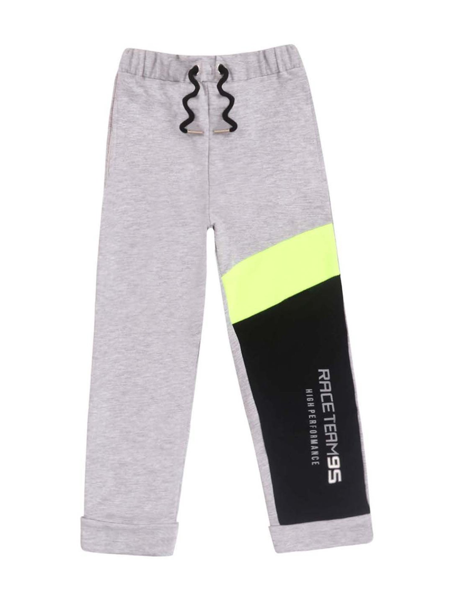 Lazy Shark Kids Grey Printed Joggers