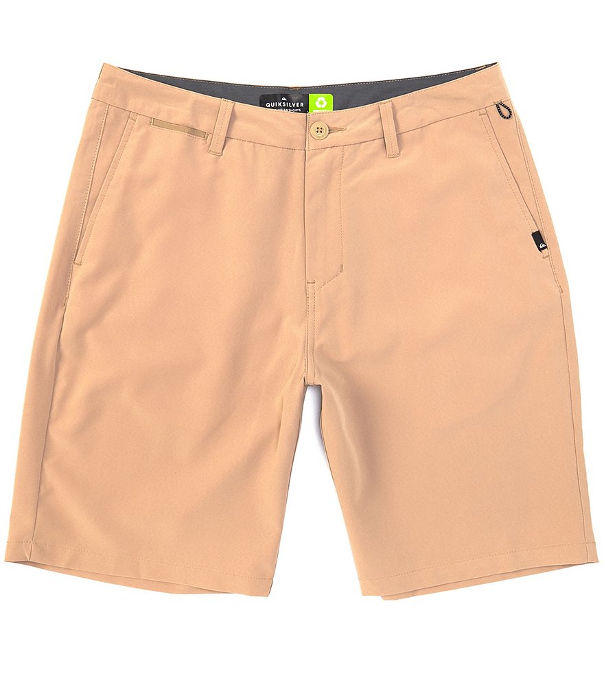 Redsand Solid Heather 20#double; Outseam Hybrid Shorts