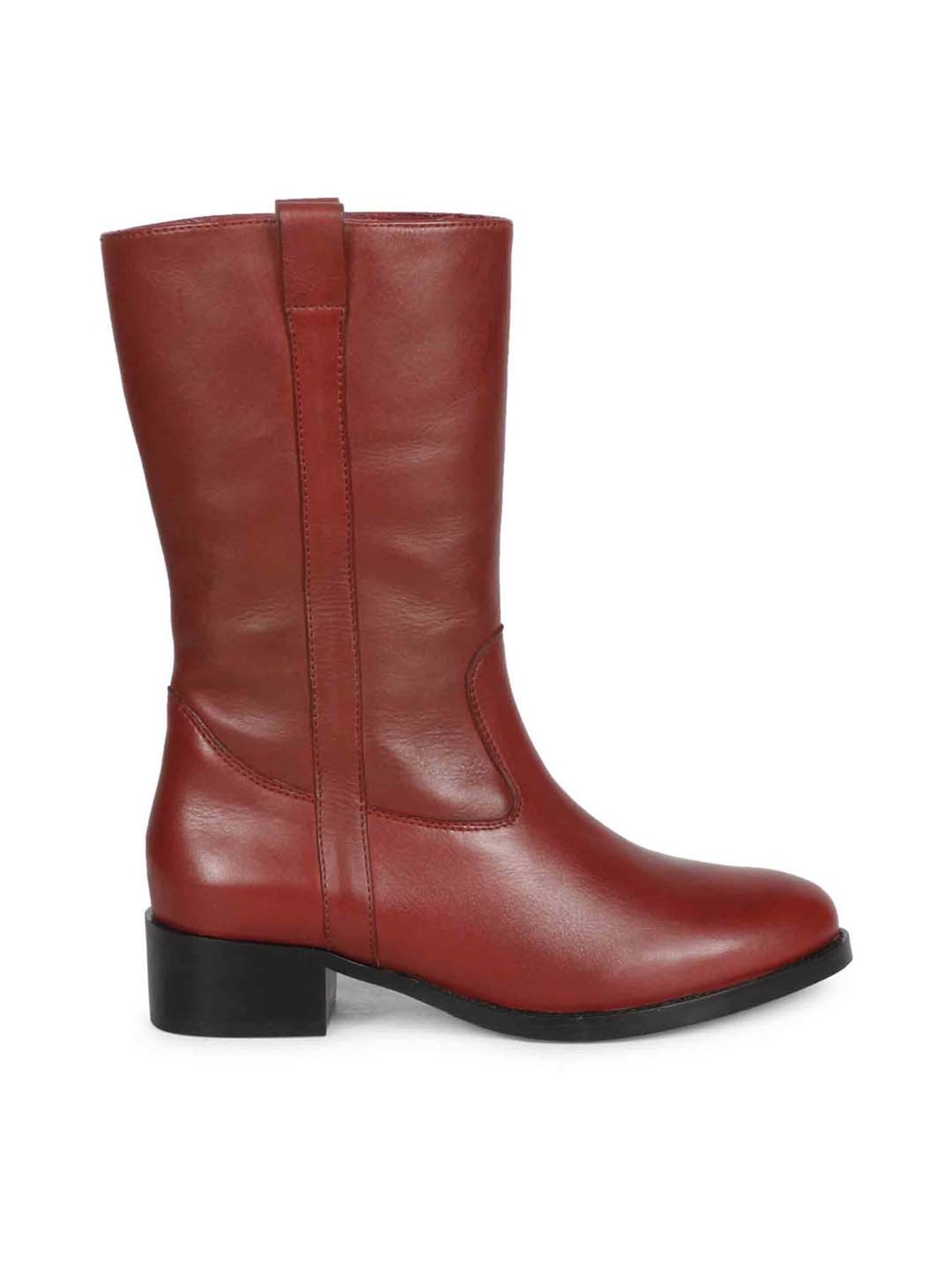 Saint G Women's Ines Florian Burgundy Booties