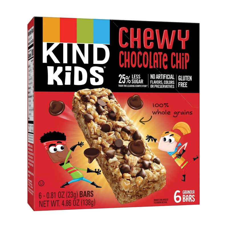 KIND Kid's Chewy Chocolate Chip Granola Bars - 4.86oz