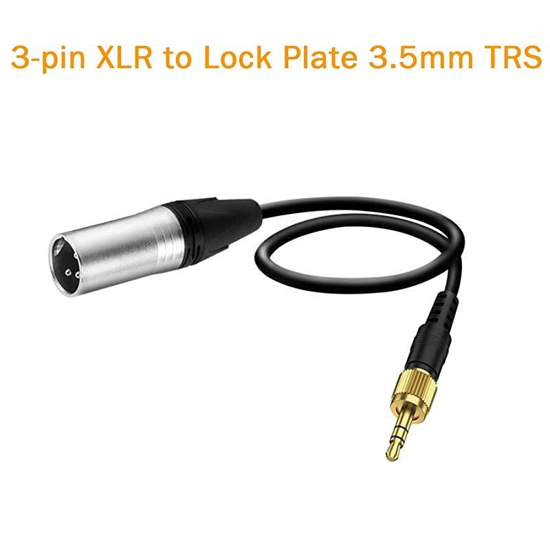 Replacement 18quot to XLR Male Output Cable CVMDLXLR 35mm TRS to XLR Audio Cable for  Wireless System Receiver CVMWM200300