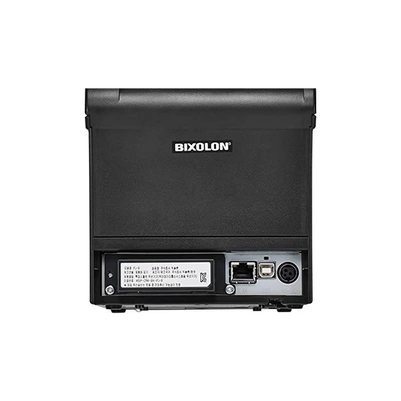 SRP-350PLUSIIICOSG Thermal Printer with Power Supply and USB Cable, Serial/USB/Ethernet, Black