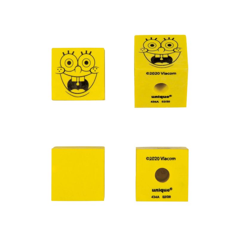 SpongeBob SquarePants 4ct Pencil Topper Erasers