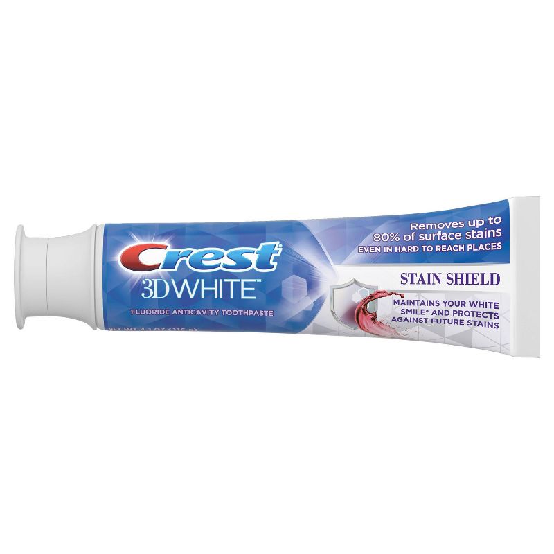 Crest 3D White Stain Shield Whitening Toothpaste - 4.1oz