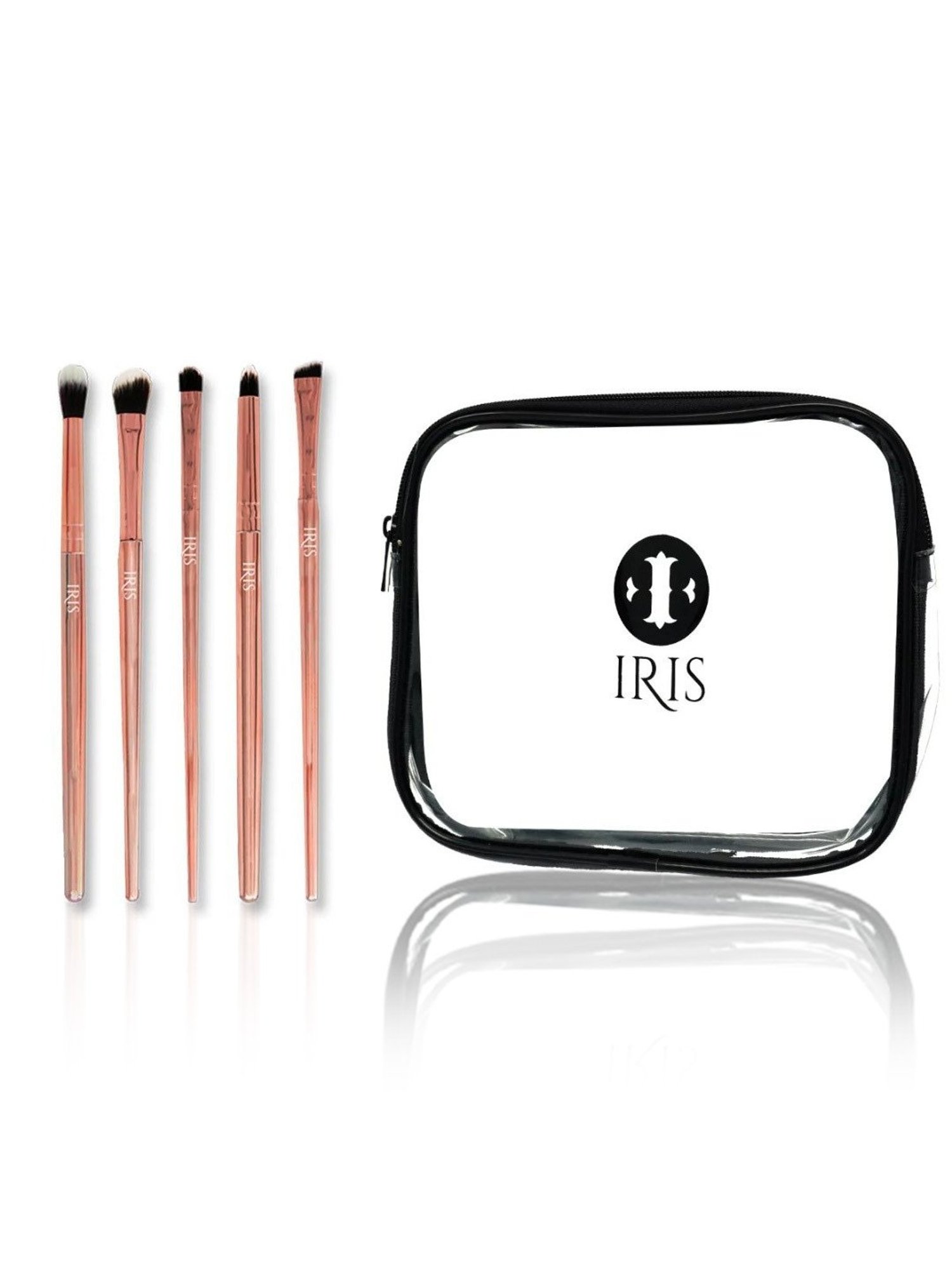 Iris Cosmetics Luminous 5-Piece Essentials Brush Set