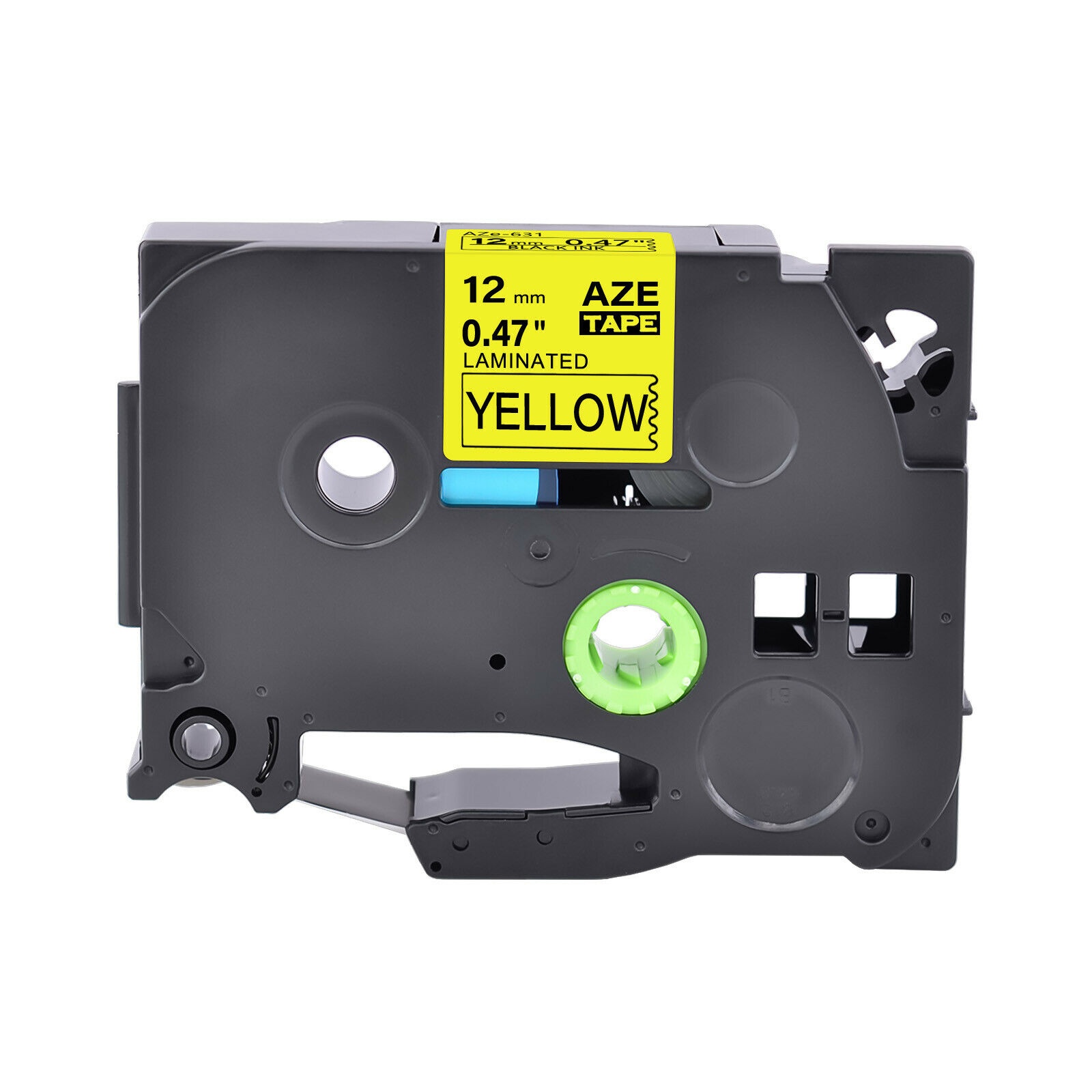 1 PK TZ Tze 631 Label Tape Black on Yellow For Brother P-Touch PT1010 PT1180 ST5