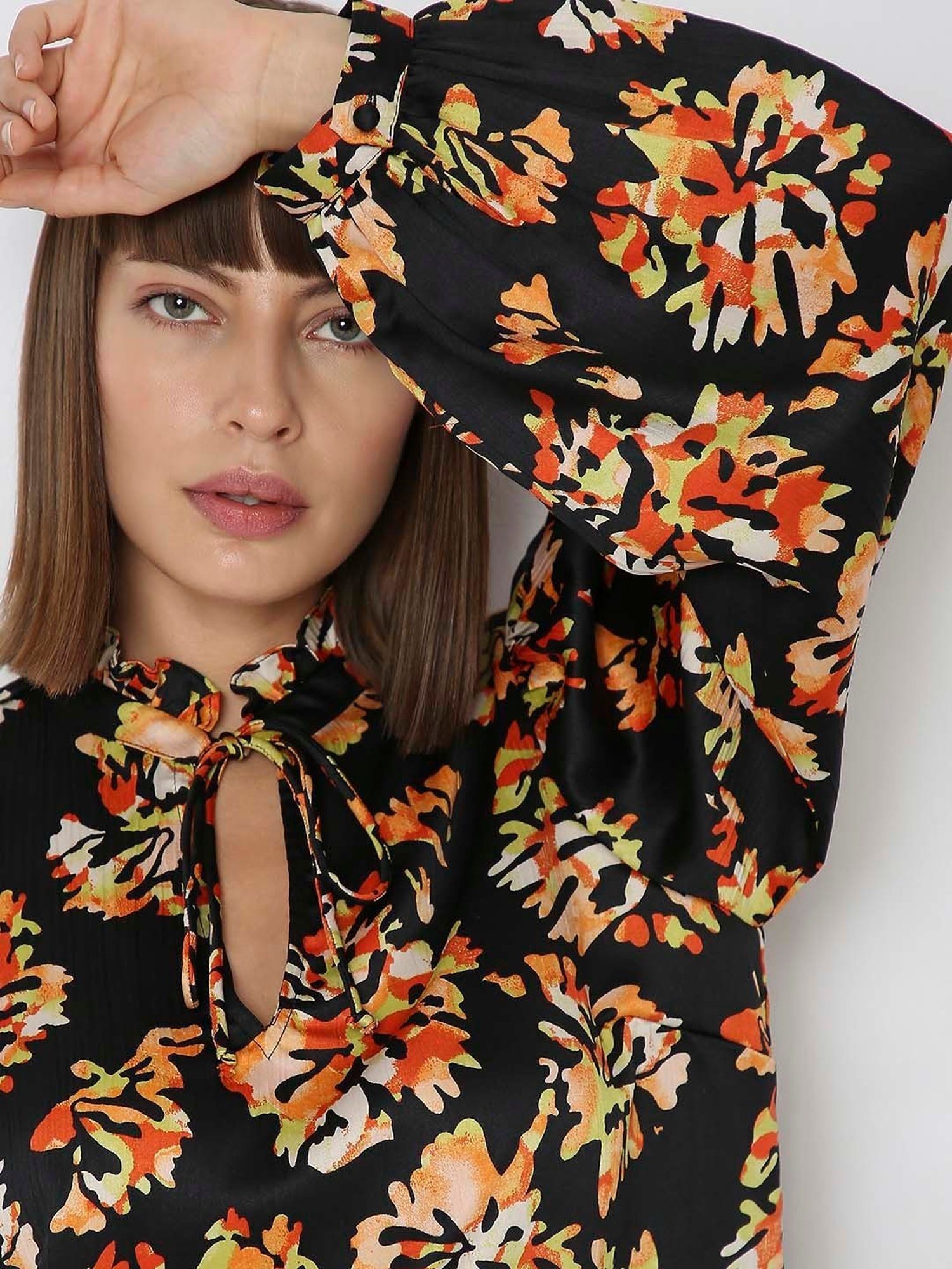 Vero Moda Multicolor Printed T-Shirt