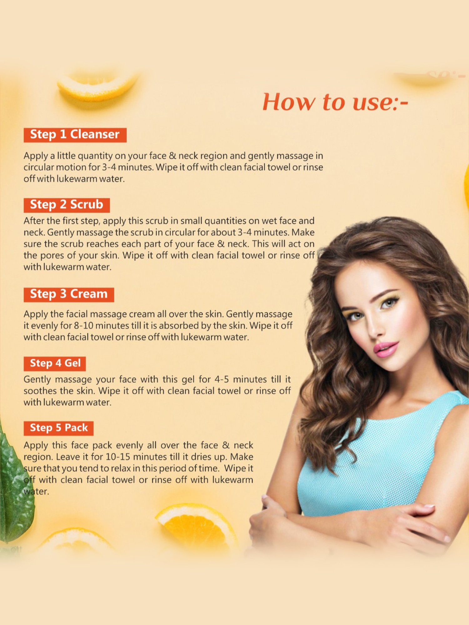 O3+ Whitening Facial Kit (Pack Of 4)