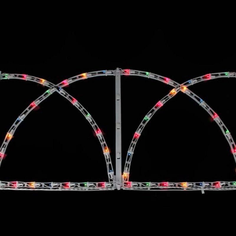 J. Hofert Co 25ct C7 Christmas String Lights Transparent Clear - 24' Green Wire