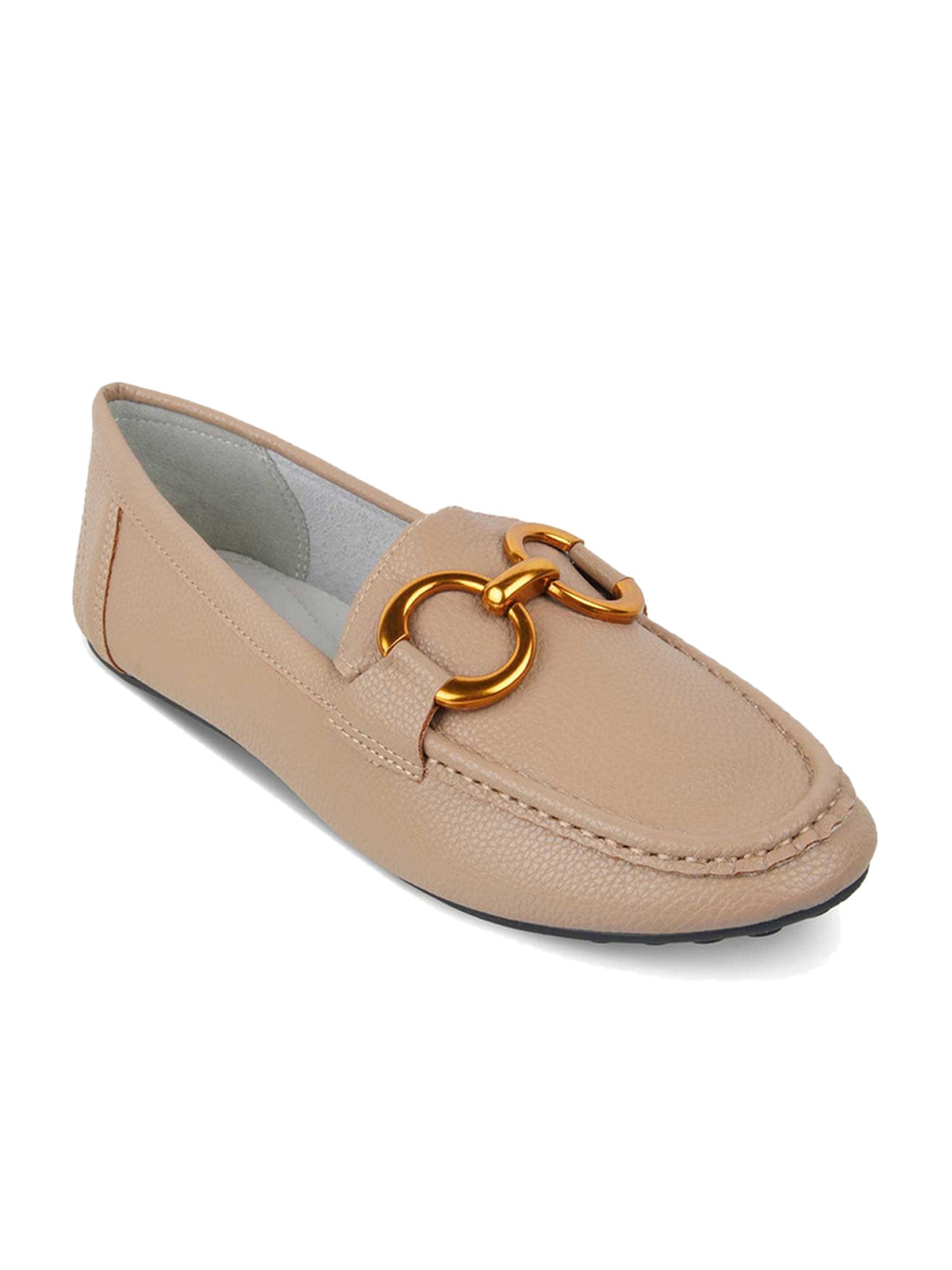 Tresmode Women's Tan Casual Loafers