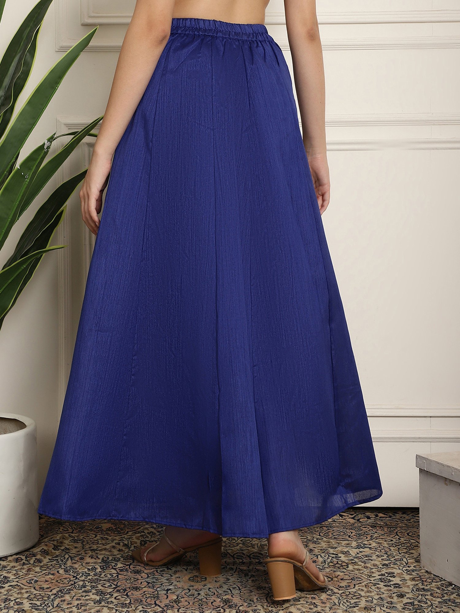 NEUDIS Blue Maxi Skirt