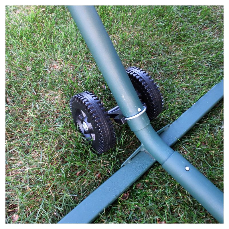 Island Retreat Hammock Wheel Set - Black - Island Umbrella