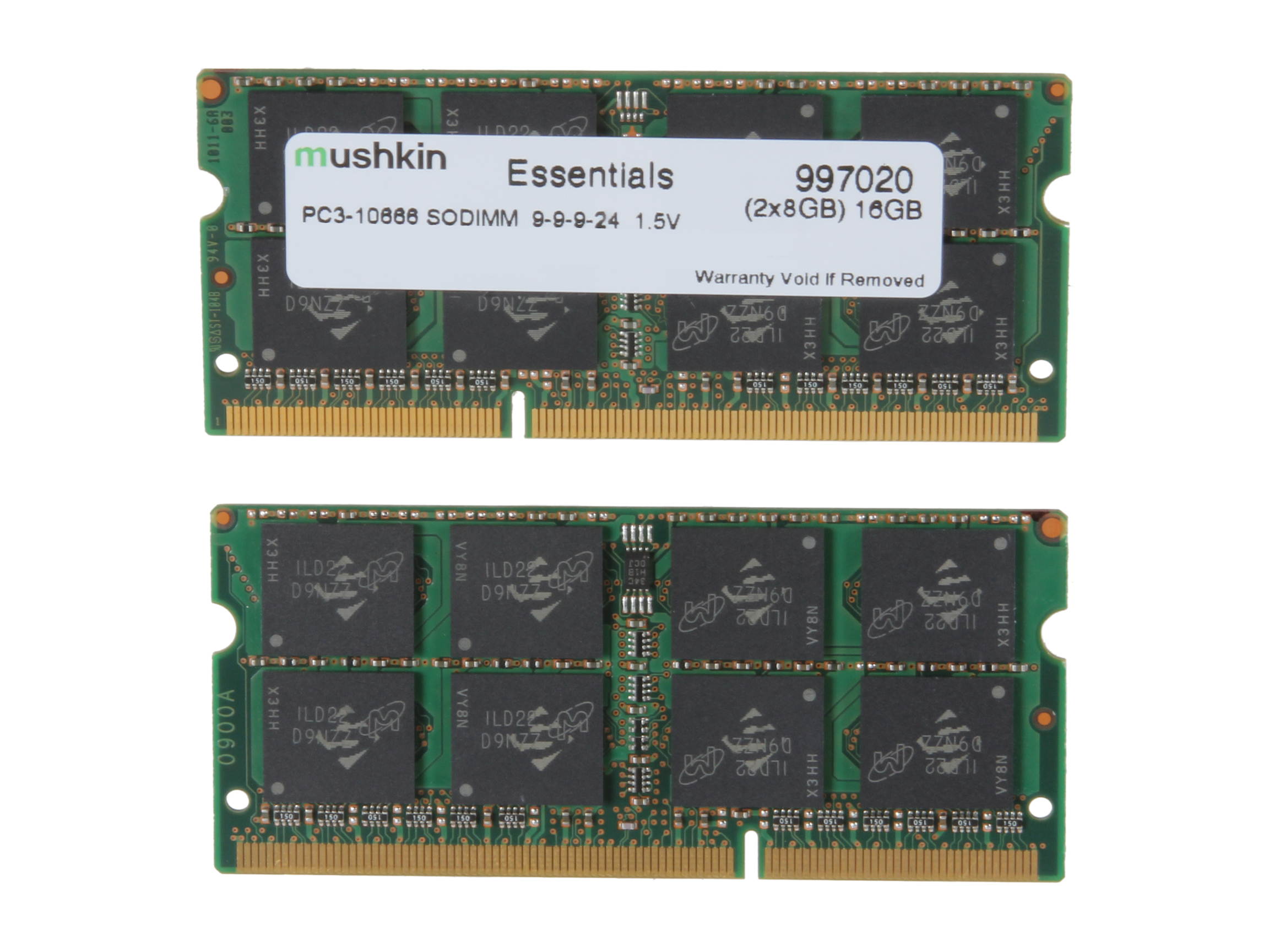 Mushkin Enhanced Essentials 8GB 204-Pin DDR3 SO-DIMM DDR3 1333 (PC3 10666) Laptop Memory Model 992020