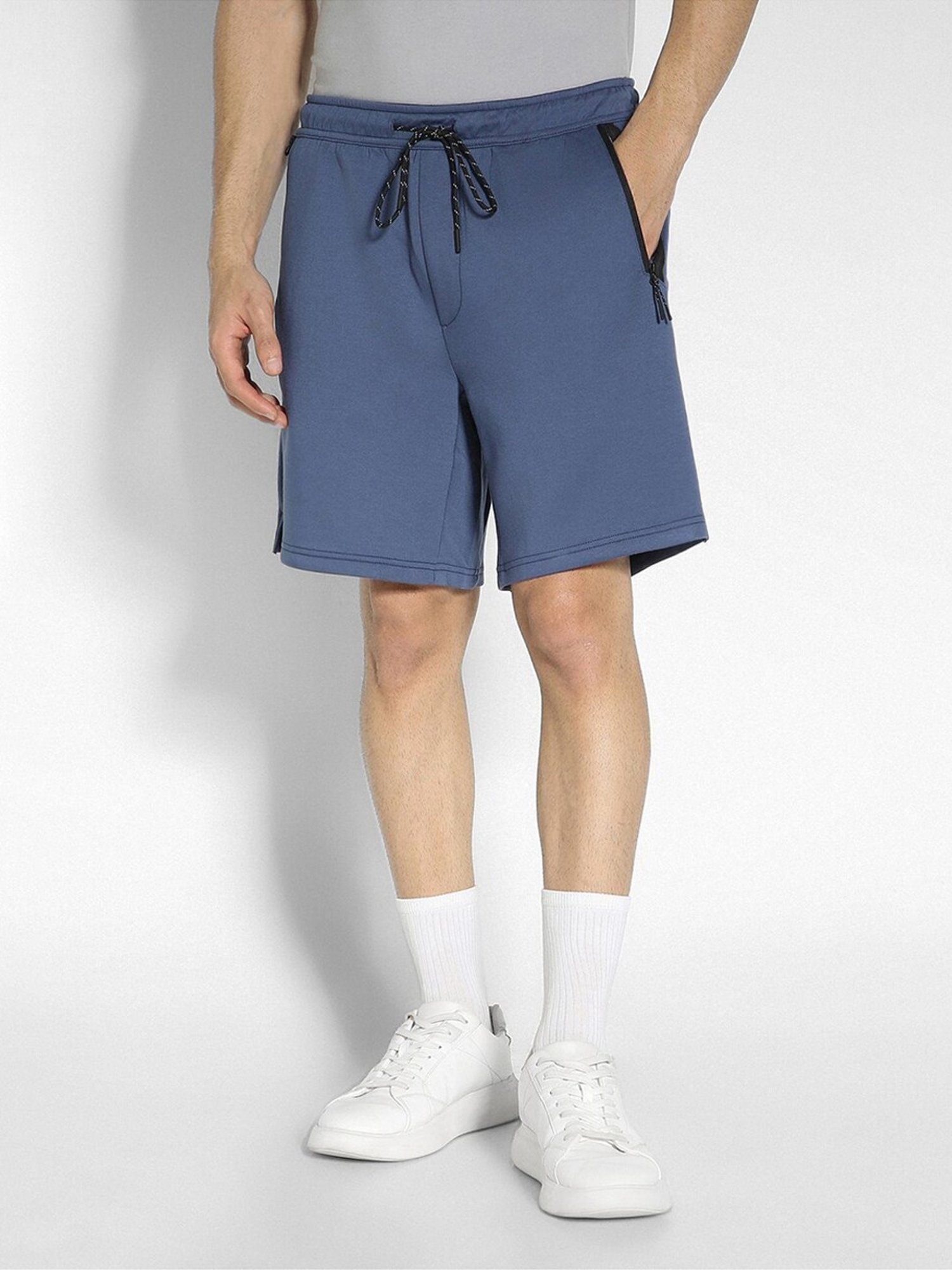 American Eagle Blue Regular Fit Shorts