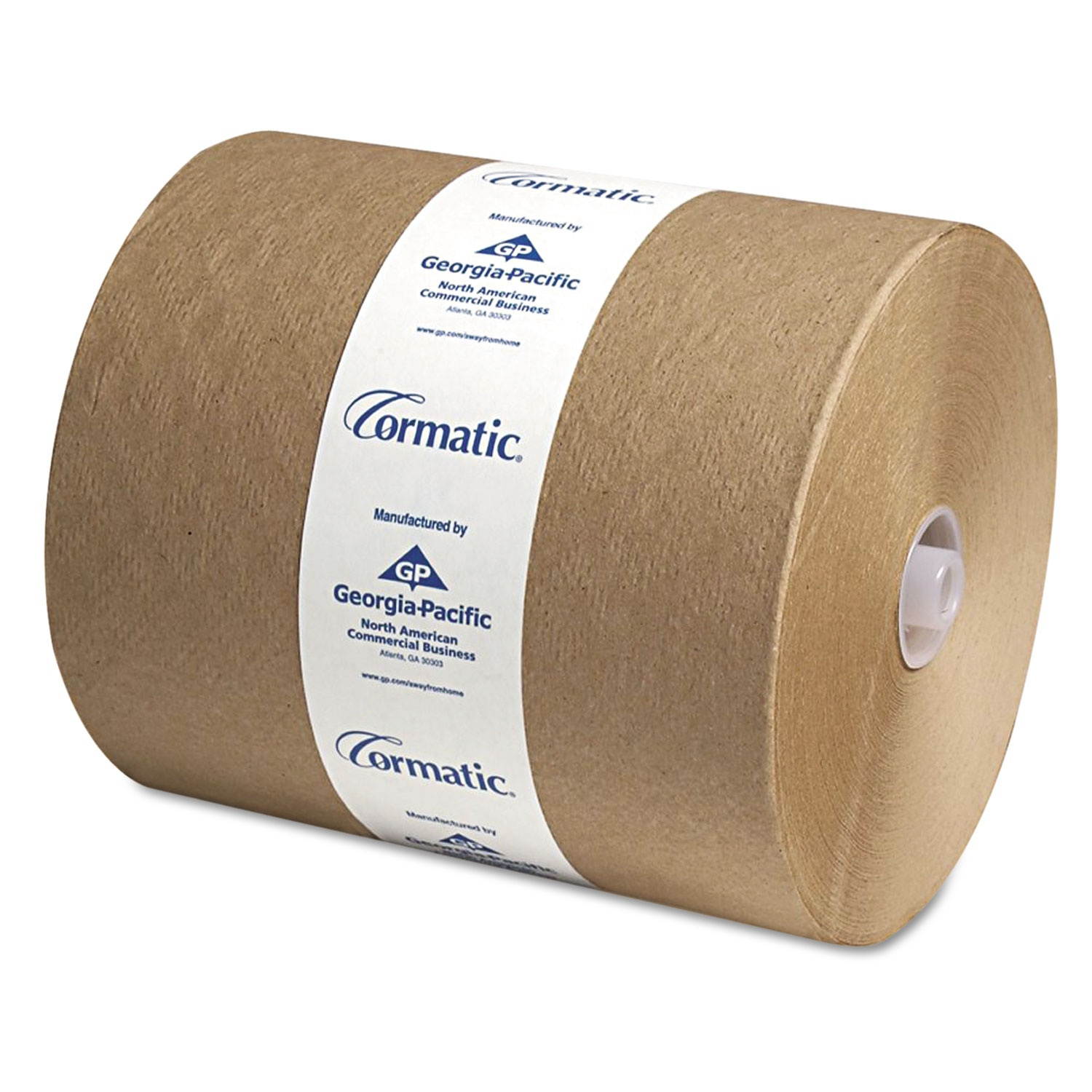 GEORGIA PACIFIC Hardwound Roll Towels 8 1/4 x 700ft Brown 6/Carton 2910P