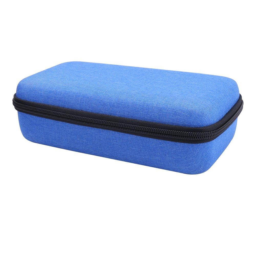 Aenllosi Storage Organizer Case for Osmo Genius Kit, fits OSMO Base/Starter/Numbers/Words/Tangram/Coding Awbie Game by (for OSMO Genius Set, Blue)