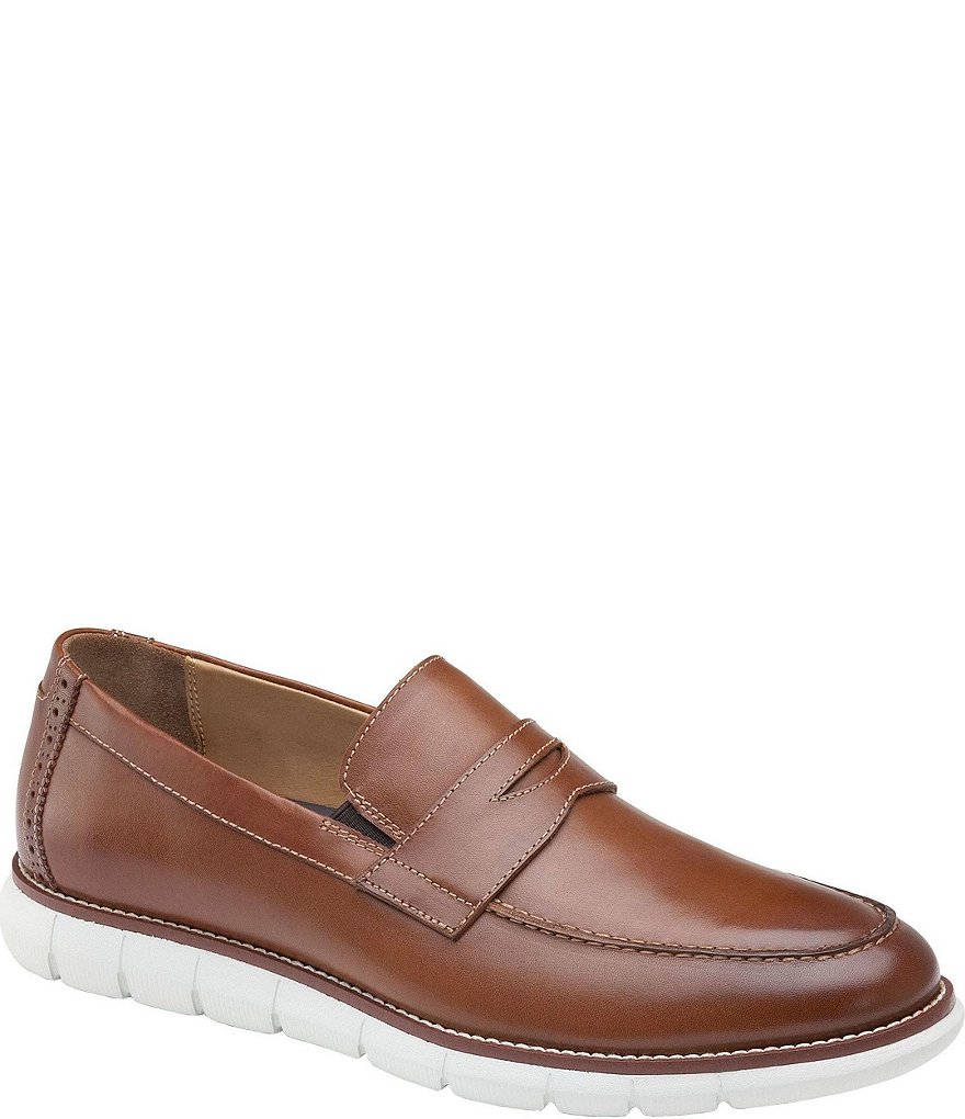 Johnston & Murphy Men's Holden Leather Penny Loafers