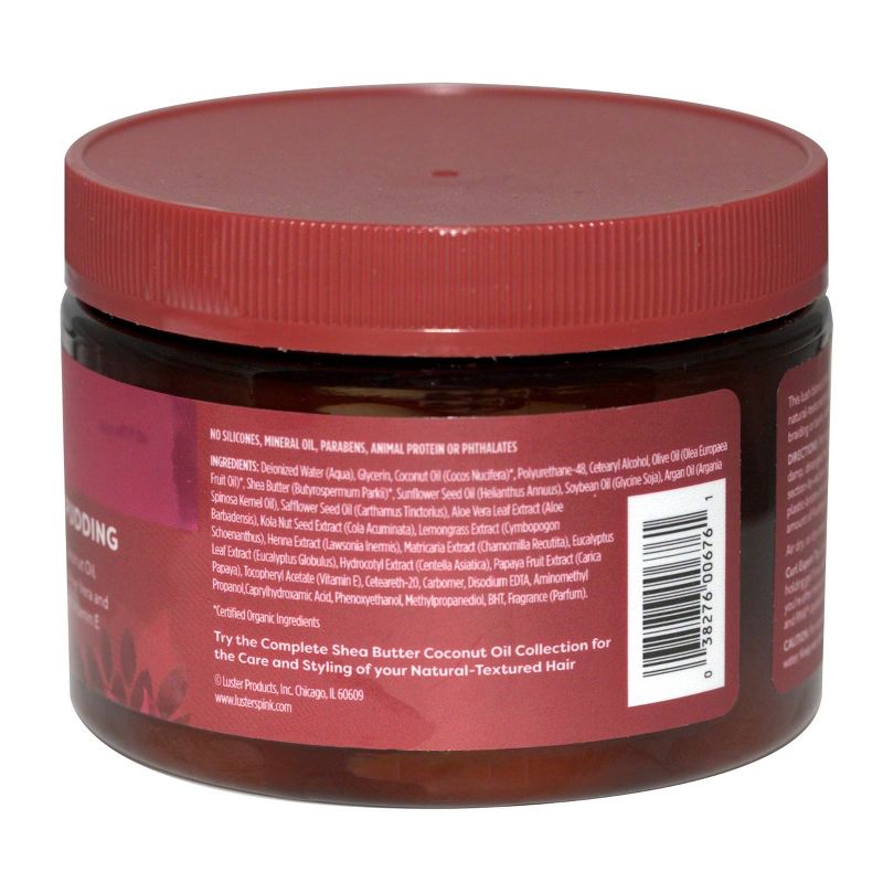 Luster's Pink Shea Butter Coconut Oil Curl & Twist Pudding - 11oz