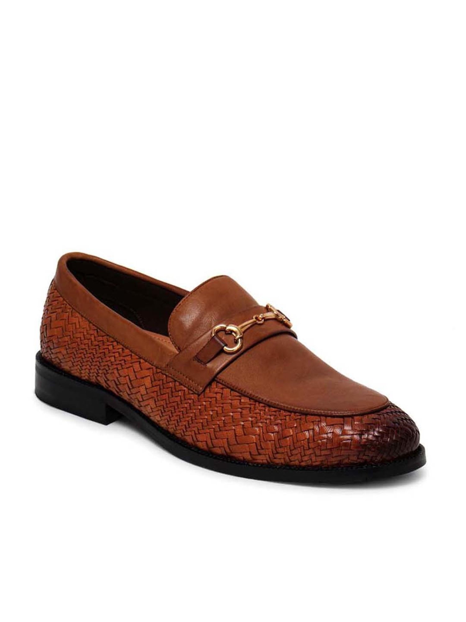 Ezok Men's Tan Casual Loafers