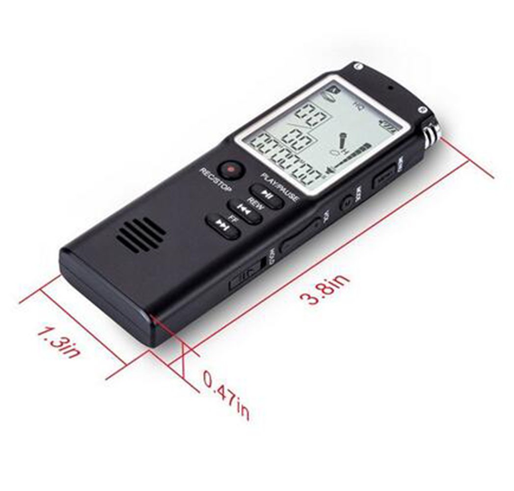 32GB Voice Recorder USB Professional 96 Hours Dictaphone Digital Audio Voice Recorder With WAV,MP3 Player