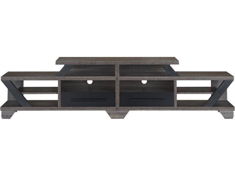 AVF FSL700LUCSW-A 32 - 65" Reflections - Lucerne Curved Pedestal TV Stand